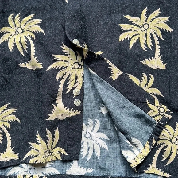 Men's Pierre Cardin Vintage Tropical Shirt | Beach | Vacation | Palm Trees - Picture 5 of 8